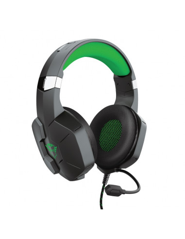 Наушники Trust Gaming GXT 323X CARUS, Black-Green