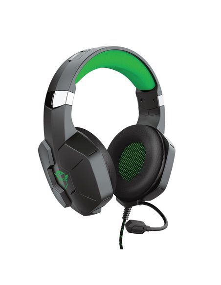 Наушники Trust Gaming GXT 323X CARUS, Black-Green
