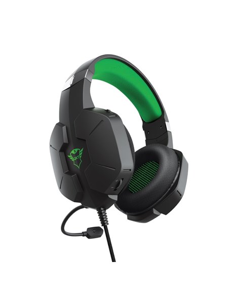 Casti Trust Gaming GXT 323X CARUS, Black-Green