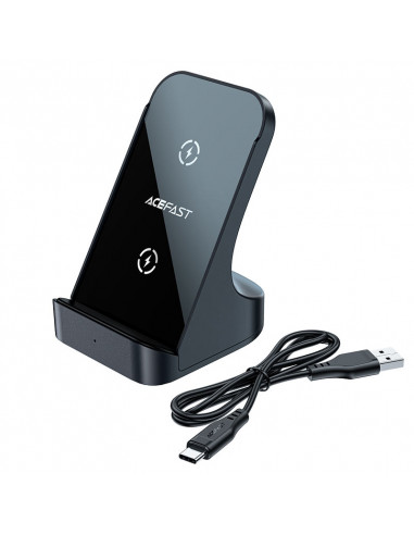 Беспроводная зарядка ACEFAST E14 Desktop / Wireless output 1: 5W / 7.5W / 10W / 15W / Black