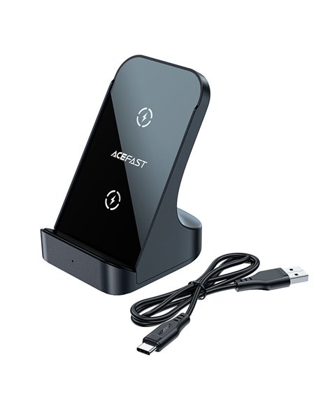 Incarcator fara fir ACEFAST E14 Desktop / Wireless output 1: 5W / 7.5W / 10W / 15W / Black