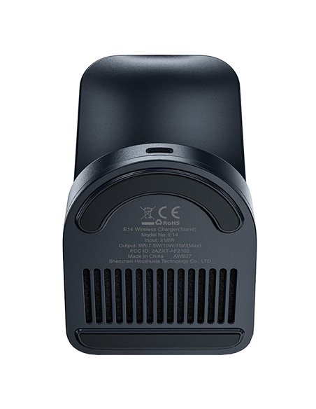 Incarcator fara fir ACEFAST E14 Desktop / Wireless output 1: 5W / 7.5W / 10W / 15W / Black