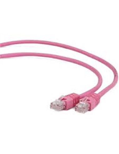 UTP Cat.5e Patch cord, 5m, Pink