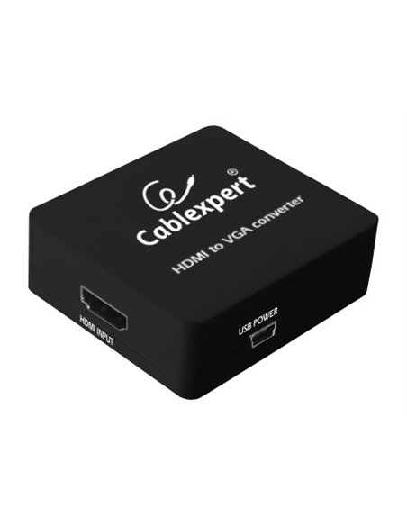 Адаптер Cablexpert DSC-HDMI-VGA-001, HDMI to VGA converter