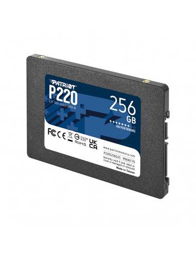 2,5” SSD Patriot P220 256GB