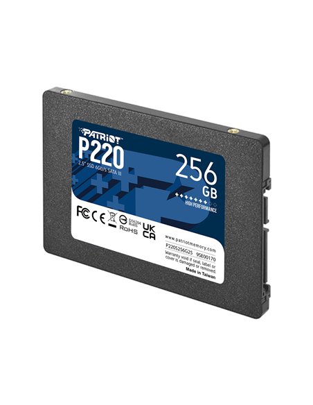 2,5” SSD Patriot P220 256GB
