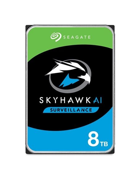 3.5” HDD 8.0TB Seagate ST8000VE001 SkyHawk AI™ Surveillance, CMR Drive, 24х7, 7200rpm, 256MB, SATAIII