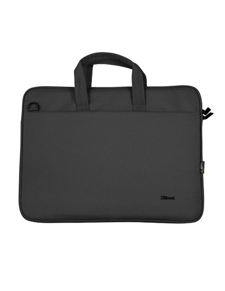 Trust NB bag 16” Bologna, Eco-friendly Slim laptop bag for 16” laptops, (410 x 290mm), Black