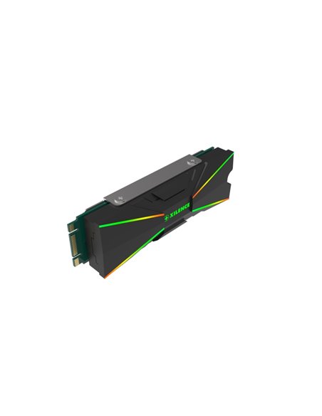 M2 SSD Heatsink with ARGB - XILENCE M2SSD.B.ARGB (XC401) Performance A+, M.2 SSD with 2280 format, cable 3pin ARGB 5V