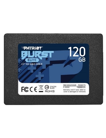 2,5” SSD Patriot Burst Elite 120GB