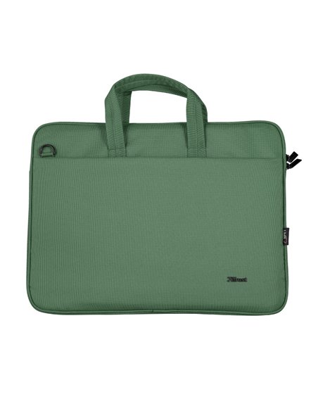 Trust NB bag 16” Bologna, Eco-friendly Slim laptop bag for 16” laptops, (410 x 290mm), Green