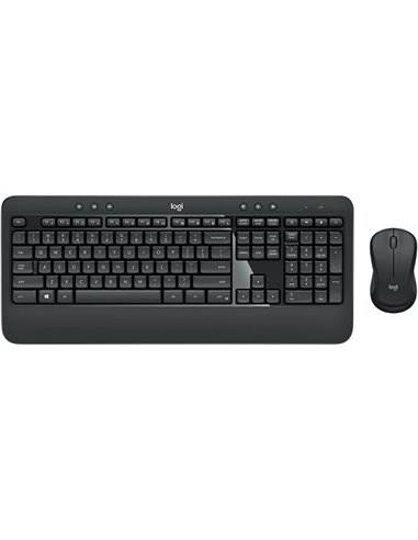 Tastatura cu mouse Wireless Logitech Combo MK540 ADVANCED / Black