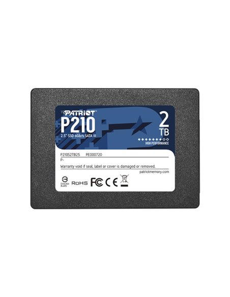 2,5” SSD Patriot P210 2.0TB