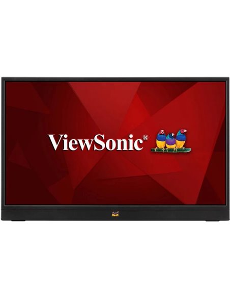 15.6” Monitor Portabil VIEWSONIC VA1655 / 7ms / Black