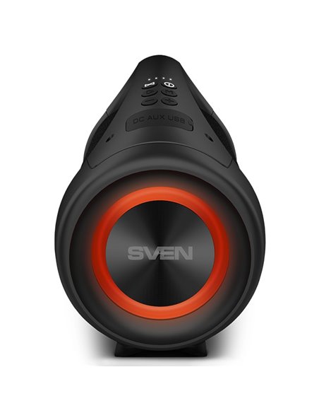 Портативная Колонка SVEN PS-370 Black / 40W / Bluetooth / FM tuner / USB / microSD / TWS