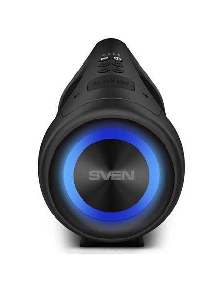 Портативная Колонка SVEN PS-370 Black / 40W / Bluetooth / FM tuner / USB / microSD / TWS