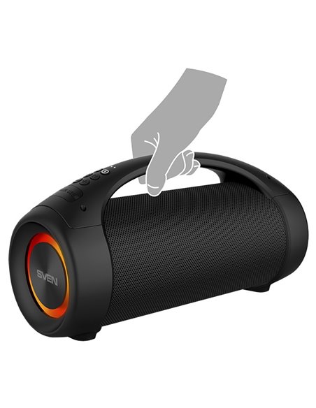 Портативная Колонка SVEN PS-370 Black / 40W / Bluetooth / FM tuner / USB / microSD / TWS