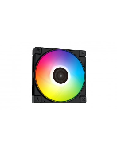 120mm Case Fan - DEEPCOOL "FC120B" 1x A-RGB LED fan, 120x120x25 mm, 500~1800 RPM±10%, 61.91 CFM, <28 dB(A), 4-pin PWM, Hydro ...