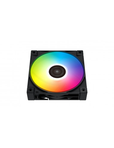 120mm Case Fan - DEEPCOOL "FC120B" 1x A-RGB LED fan, 120x120x25 mm, 500~1800 RPM±10%, 61.91 CFM, <28 dB(A), 4-pin PWM, Hydro ...