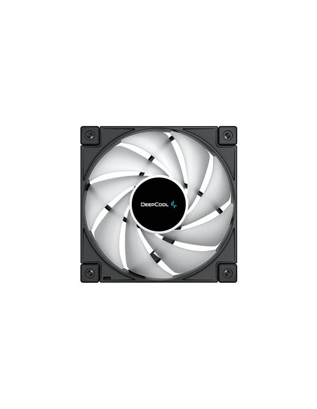 120mm Case Fan - DEEPCOOL "FC120B" 1x A-RGB LED fan, 120x120x25 mm, 500~1800 RPM±10%, 61.91 CFM, <28 dB(A), 4-pin PWM, Hydro ...