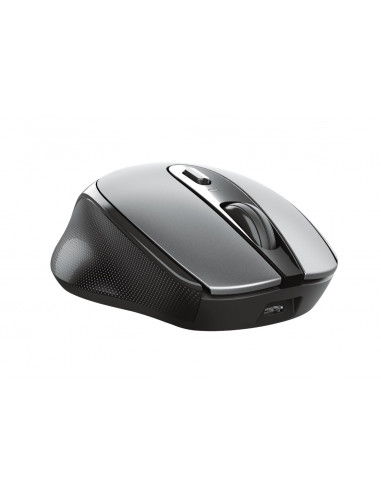 Trust Zaya Wireless Rechargeable Optical Mouse, 2.4GHz, Nano receiver, 800/1600 dpi, 4 button, USB, Black