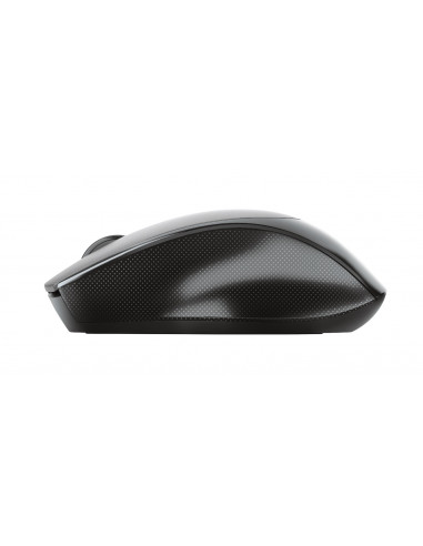Trust Zaya Wireless Rechargeable Optical Mouse, 2.4GHz, Nano receiver, 800/1600 dpi, 4 button, USB, Black
