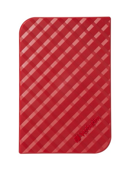 2.5” HDD Extern Verbatim ”Store 'n' Go” / USB3.0 / 1.0TB / Red