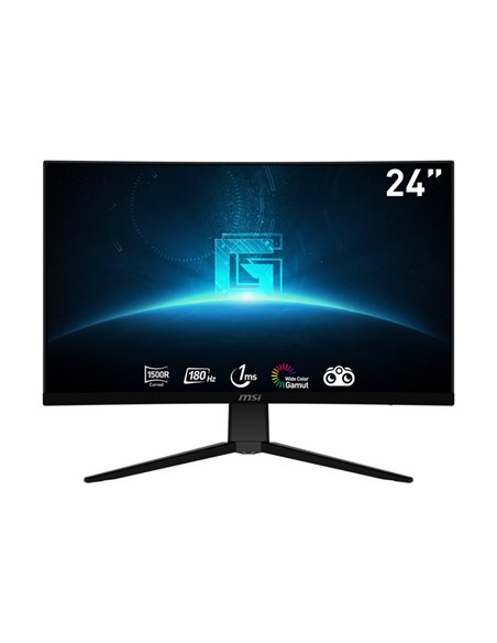 23.8” Monitor Gaming MSI G2422C/ Curved/ 1ms/ 180Hz/ Black