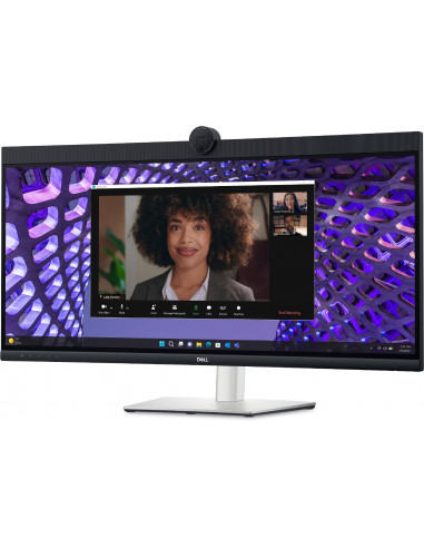 34.1” Monitor pentru videoconferinte DELL P3424WEB / Curved / 21:9 / 4K / Black