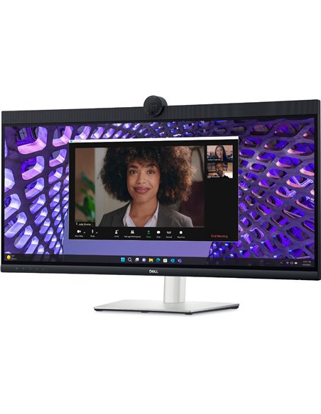 34.1” Monitor pentru videoconferinte DELL P3424WEB / Curved / 21:9 / 4K / Black