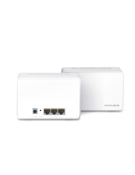 Mesh Wi-Fi система MERCUSYS Halo H80X (2-pack) / AX3000 Dual Band / 3 x Gigabit LAN