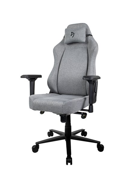 Игровое кресло AROZZI Primo Woven Fabric/ 135-145kg / 165-190cm / Grey/Black