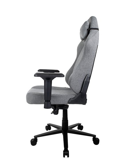 Fotoliu Gaming AROZZI Primo Woven Fabric/ 135-145kg / 165-190cm / Grey/Black