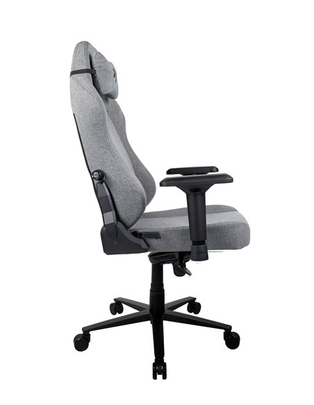 Fotoliu Gaming AROZZI Primo Woven Fabric/ 135-145kg / 165-190cm / Grey/Black