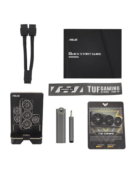 Видеокарта ASUS TUF Gaming GeForce RTX 4070 Ti SUPER OC Edition / 16GB / GDDR6X / 256bit