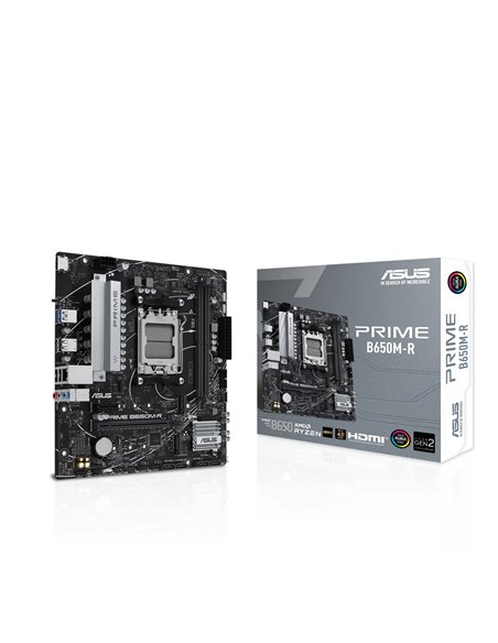 Placa de baza ASUS PRIME B650M-R / AM5 / B650 / DDR5 / mATX