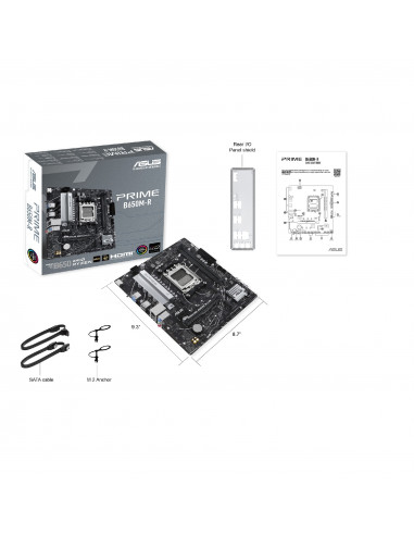 Placa de baza ASUS PRIME B650M-R / AM5 / B650 / DDR5 / mATX