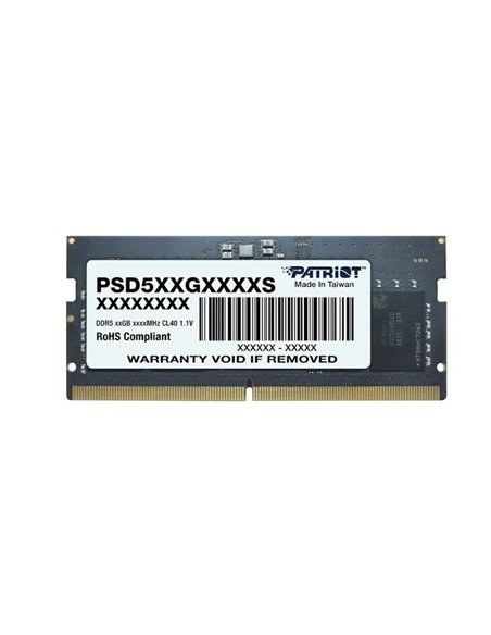 Оперативная память PATRIOT Signature Line DDR5-5600 SODIMM 16GB