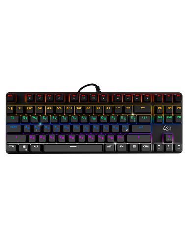 Tastatura Gaming SVEN KB-G9150 RGB / Blue switches / USB / 1.8m / Black