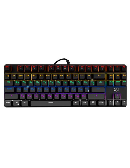 Tastatura Gaming SVEN KB-G9150 RGB / Blue switches / USB / 1.8m / Black