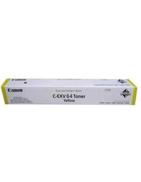 Toner Canon C-EXV 64 Yellow (25000 pages 5%) for Canon imageRUNNER Advance DX C3922i/26i/30i/35i.