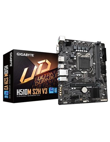 Placa de baza GIGABYTE H510M S2H V3 / Socket 1200 / H470 / DDR4 / mATX