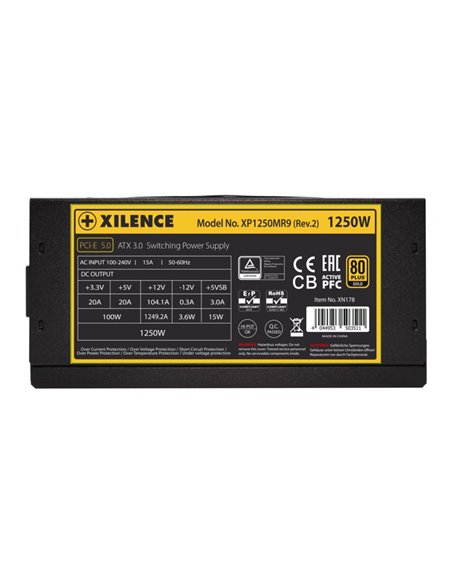Bloc de alimentare XILENCE ”Performance X” Series XP1250MR9.2 (XN178) / 1250W