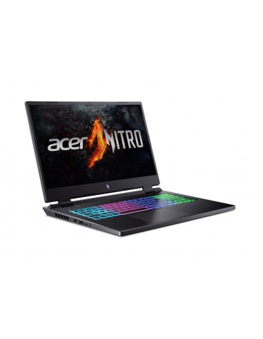 Laptop 17.3” ACER Nitro AN17-42 (NH.QSCEU.002)/ QHD/ 165Hz/ AMD Ryzen 7 8845HS/ 16GB/ 1TB SSD/ RTX4070/ Obsidian Black