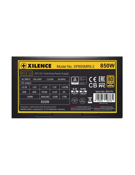 Блок питания XILENCE ”Performance X” Series XP850MR9.2 (XN174) / 850W