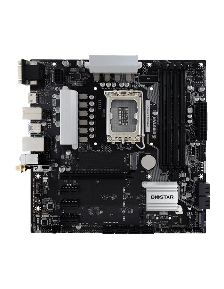 Placa de baza BIOSTAR B760MX2-E PRO D4/ AM4 / B760 / DDR4 / mATX
