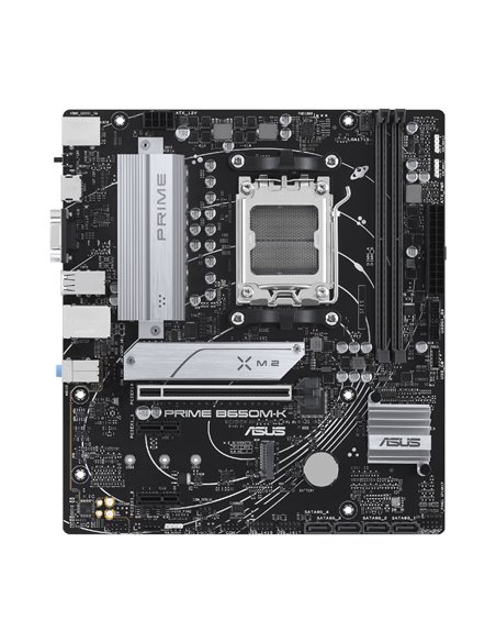 Материнская плата ASUS PRIME B650M-K / AM5 / B650 / DDR5 / mATX
