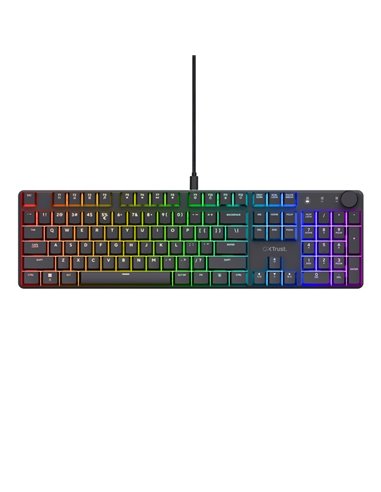 Tastatura Gaming TrustGXT 866 TORIX, USB, Black