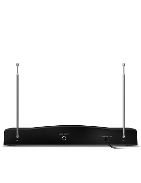 Два беспроводных микрофона для караоке SVEN MK-715 / Wireless / Black