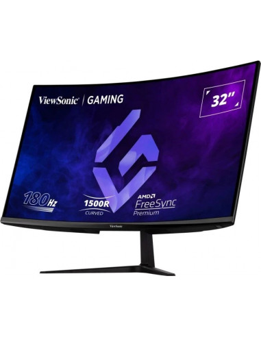 31.5” Monitor Gaming VIEWSONIC VX3218-PC-MHD / FHD / Curved / 1ms / 180Hz / Black